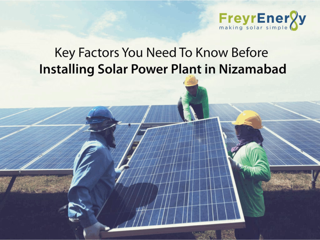 Solar Power Plant in Nizamabad