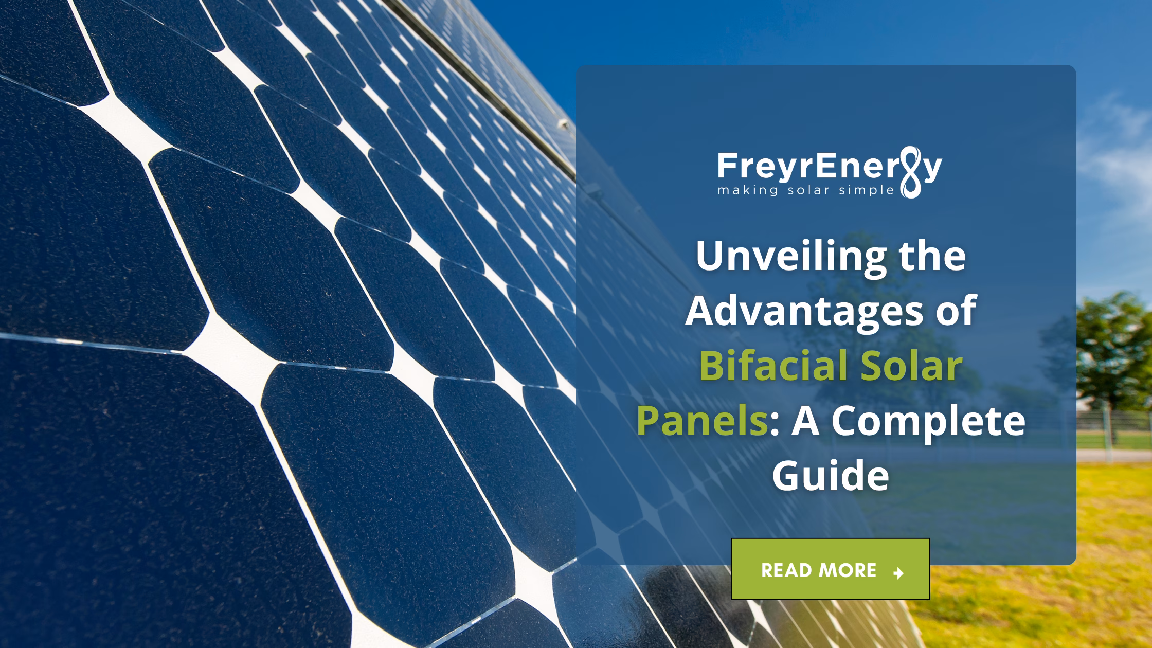 Advantages of Bifacial Solar Panels