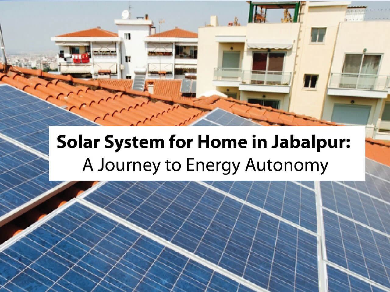 Solar System for Home in Jabalpur
