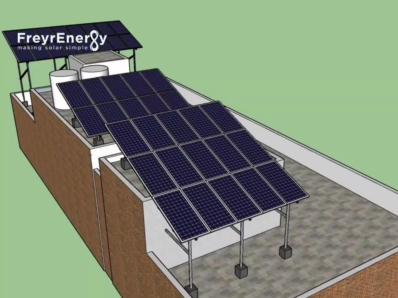 Solar Power Installation