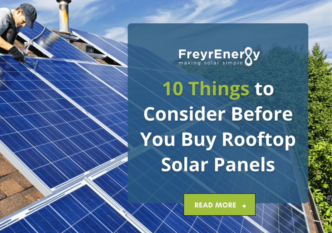 Rooftop Solar Panels for Home