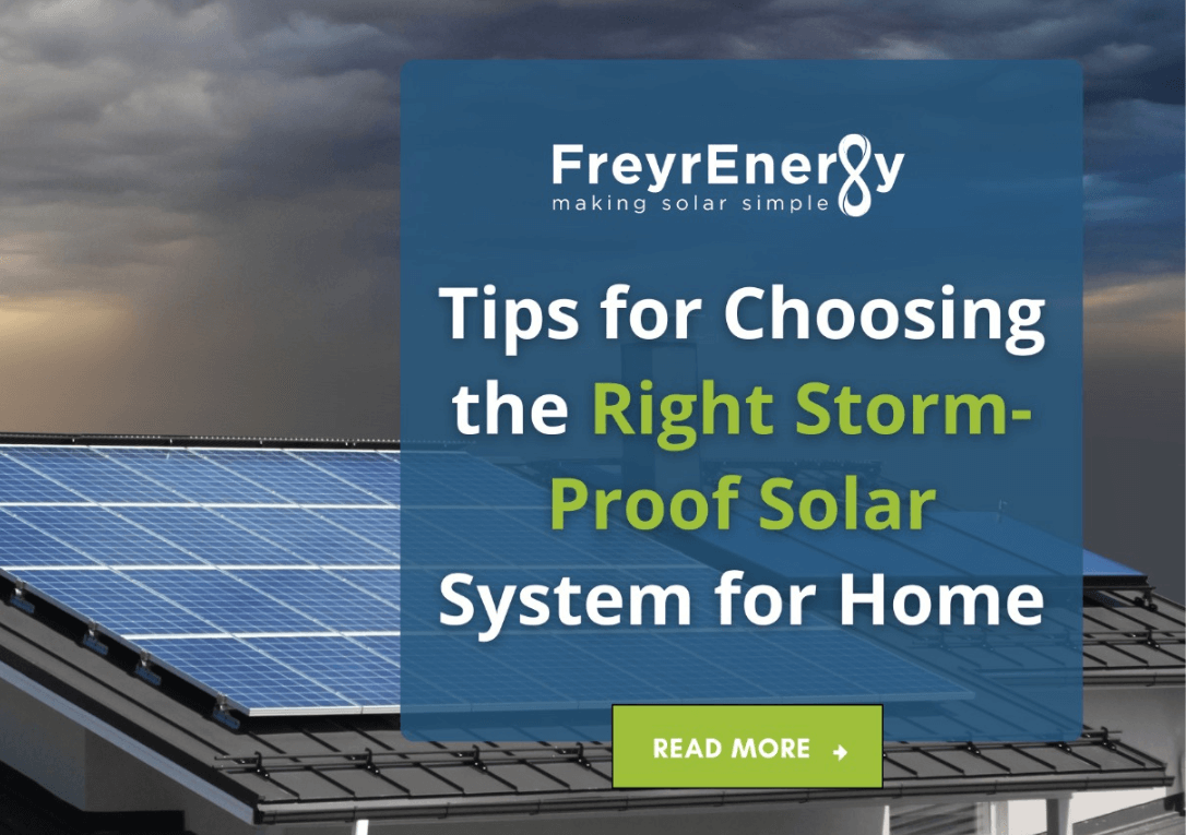 Storm-Proof Solar System for Home