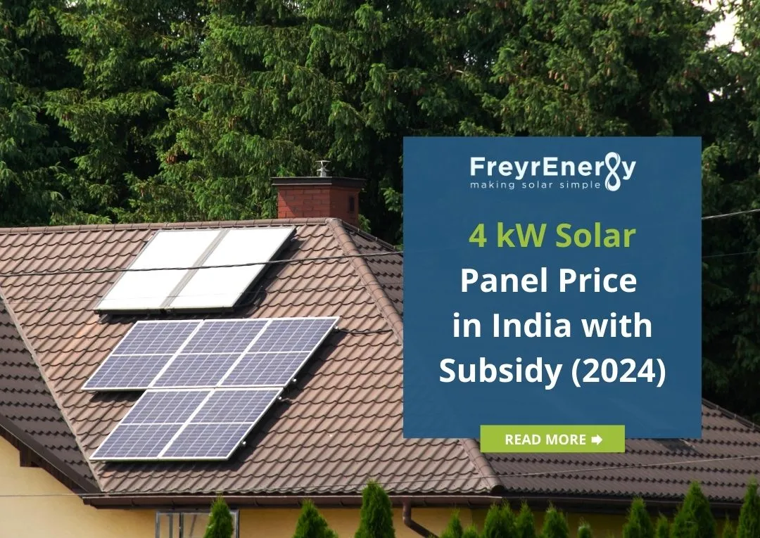 4 kW Solar Panel Price