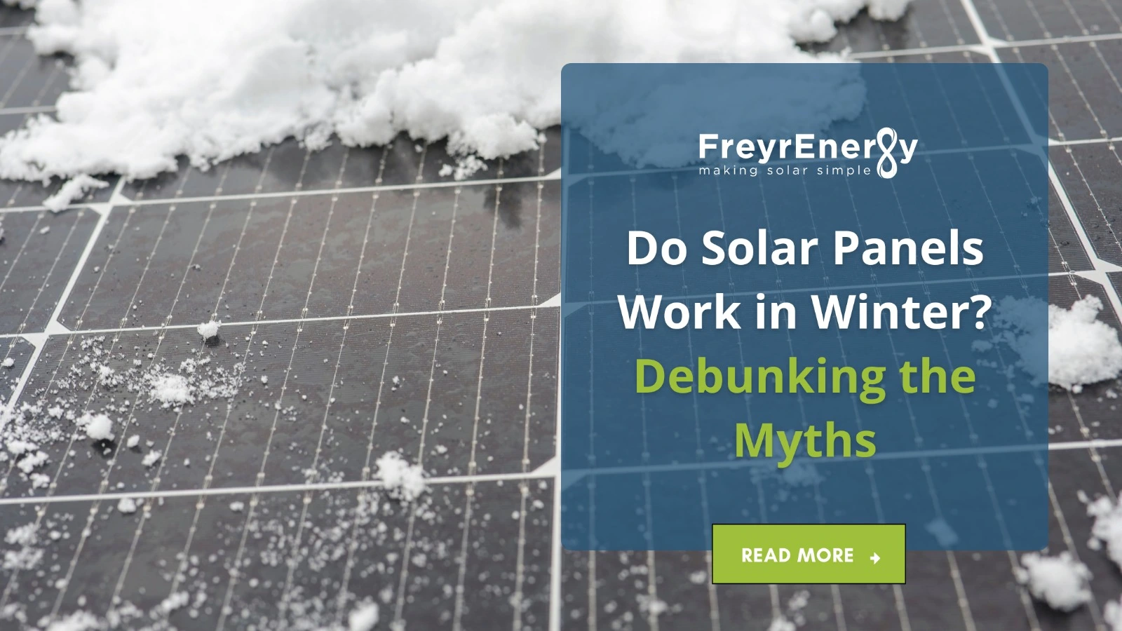 Solar Panels in Winter