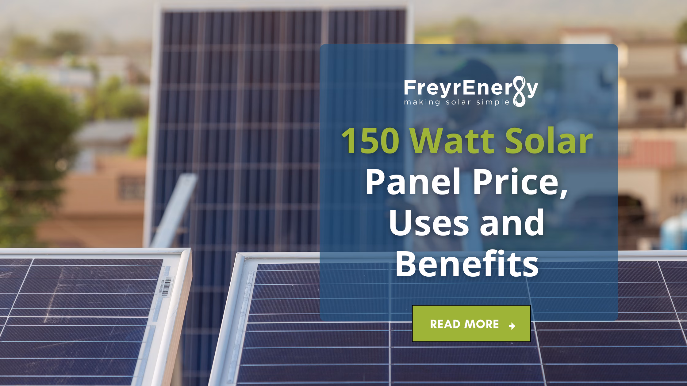 150 watt solar panel