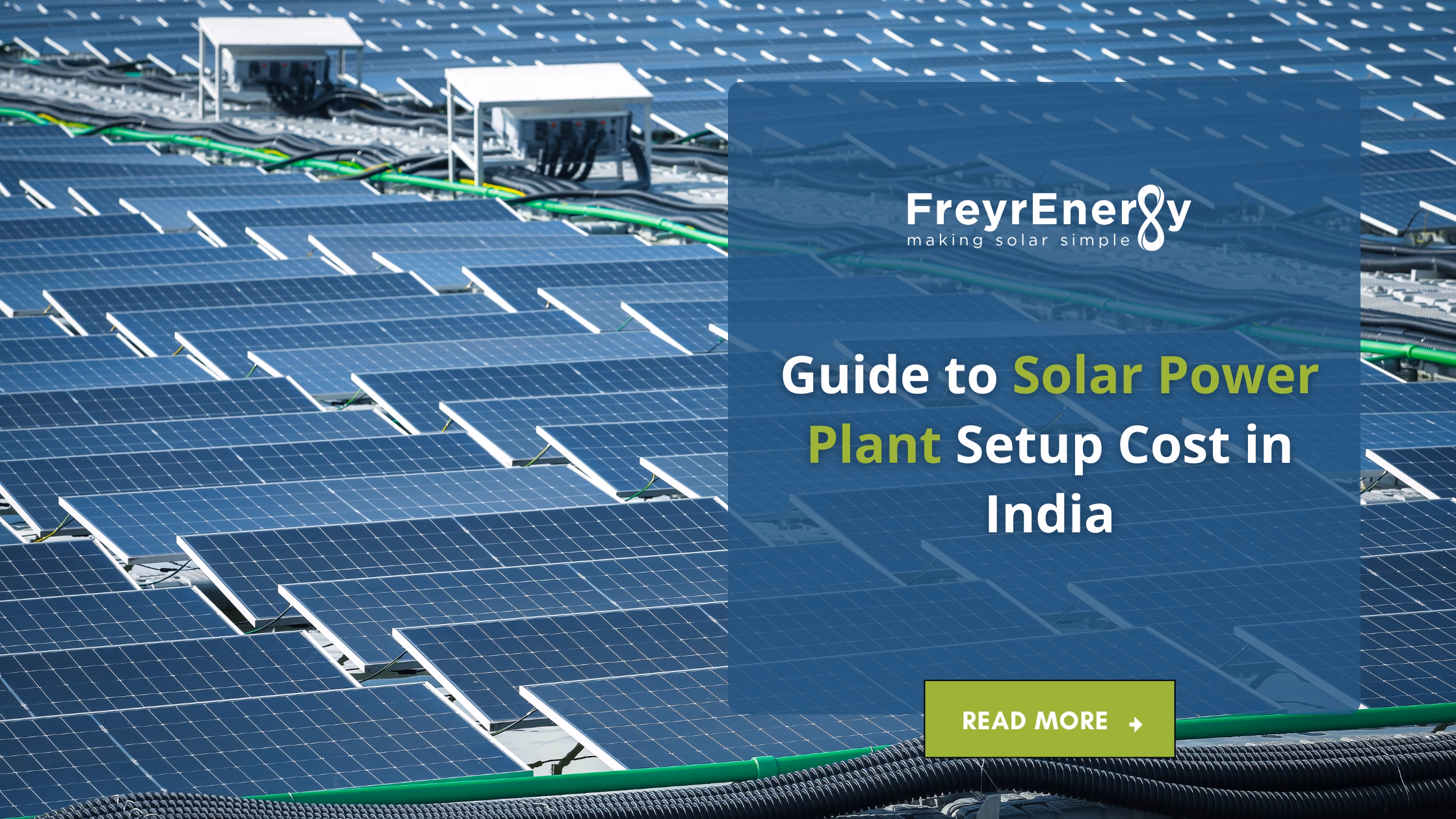 Solar Power Plant Setup Cost